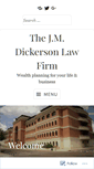 Mobile Screenshot of dickersonlaw.com